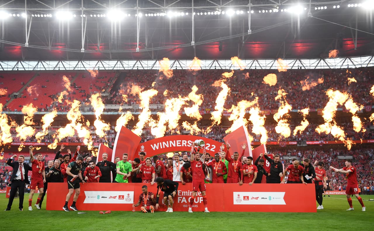 ¡Liverpool, campeón de la FA Cup! Así celebran los Reds el octavo título de su historia.