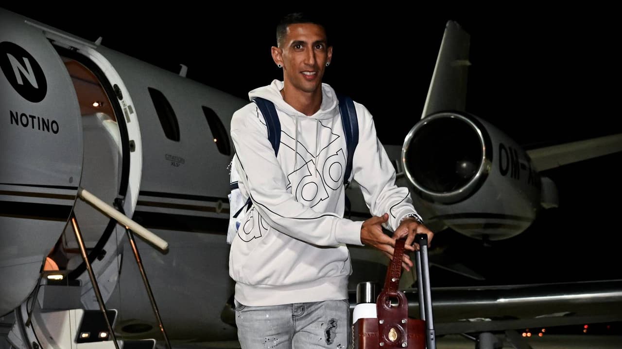 Ángel di María está en Italia para firmar con la Juventus