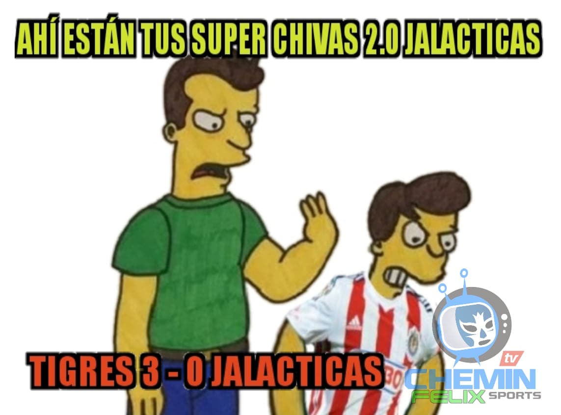 Las Chivas de Guadalajara ahora se roban lo más divertido de la Fecha 5 luego de una goleada ante Tigres.