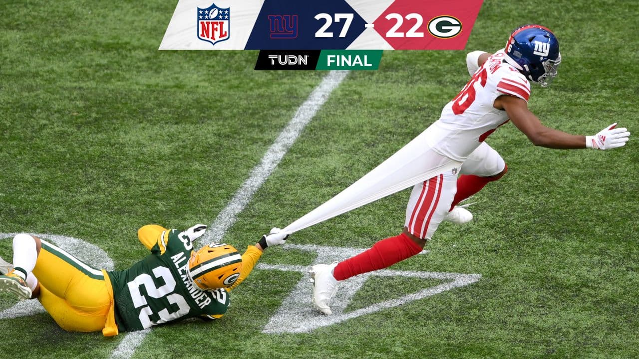 Giants vence a Packers en Londres