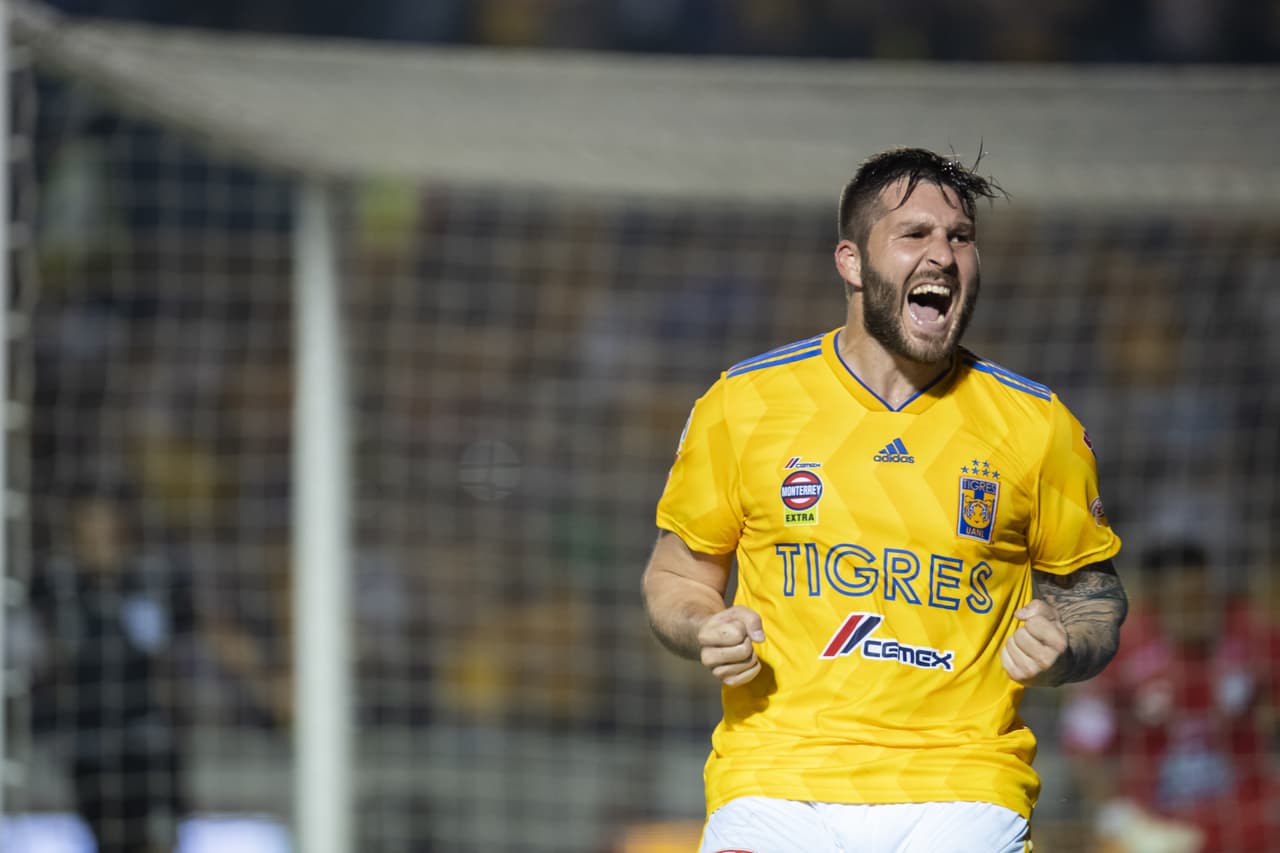 <b>7) Andre-Pierre Gignac (Tigres)</b>. El ariete francés de los felinos y quizás su jugador más emblemático tiene actualmente un valor mercado de 3.9 millones de dólares.