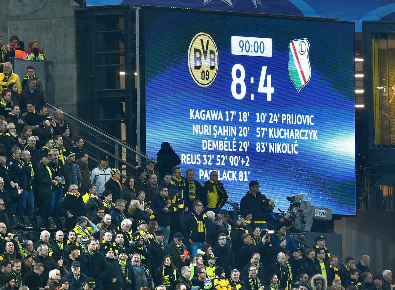 Dortmund fue así escenario de un resultado inédito en Champions y que quedará en la memoria de los fanáticos del fútbol.
