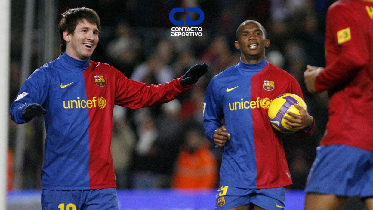 Eto’o calificaría como “un crimen” si el Barcelona deja ir Messi del club