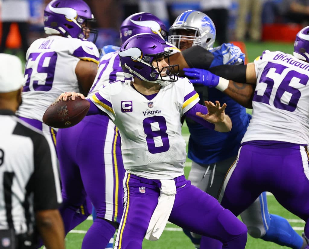 Los Minnesota Vikings cierran con victoria ante Detroit Lions 37-35.
