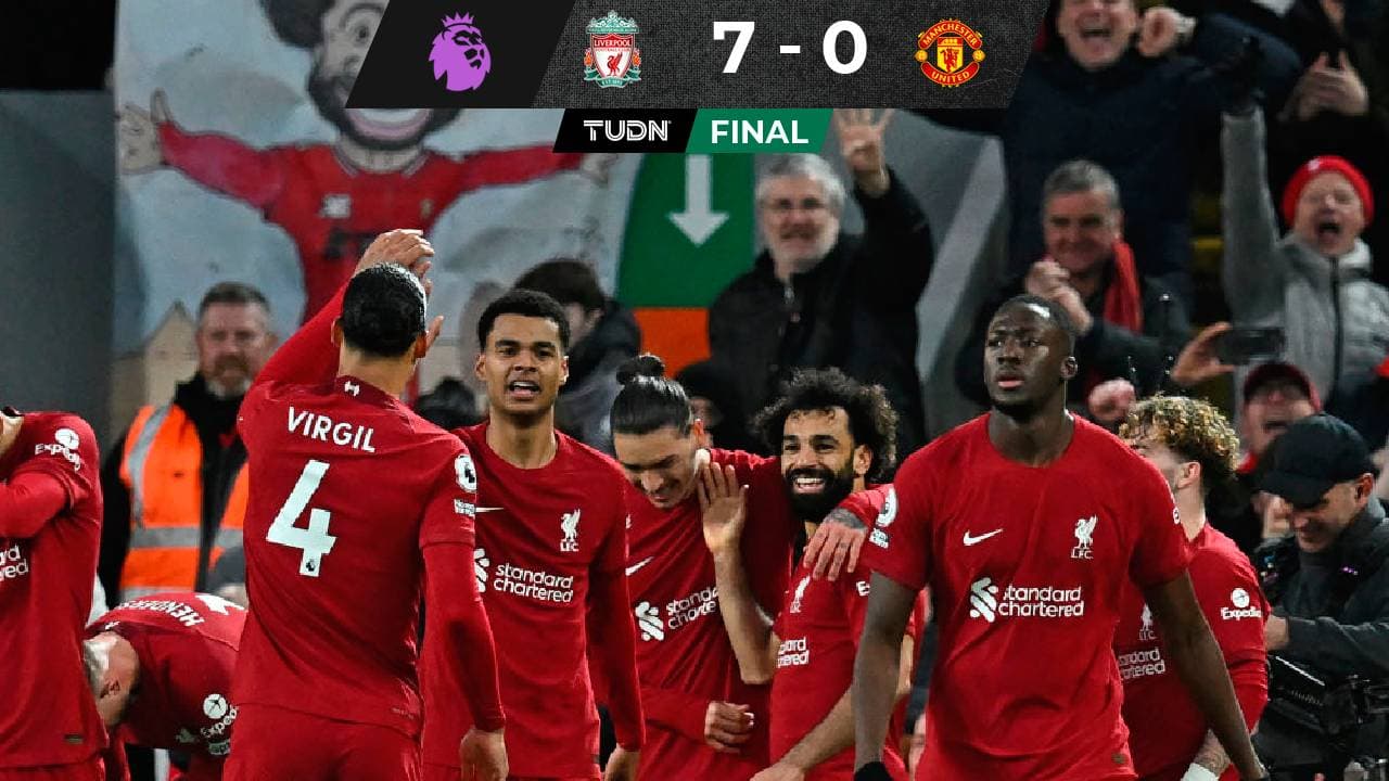 El Liverpool aplastó al Manchester United y avisa al Real Madrid
