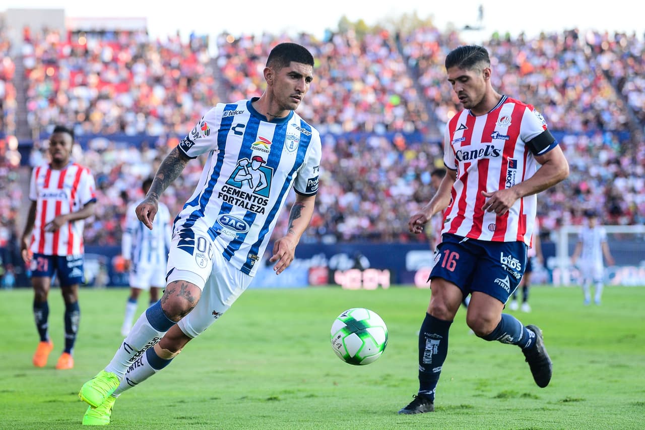 Atlético de San Luis le empató de último minuto (2-2) a Pachuca en la ida de los Cuartos de Final.