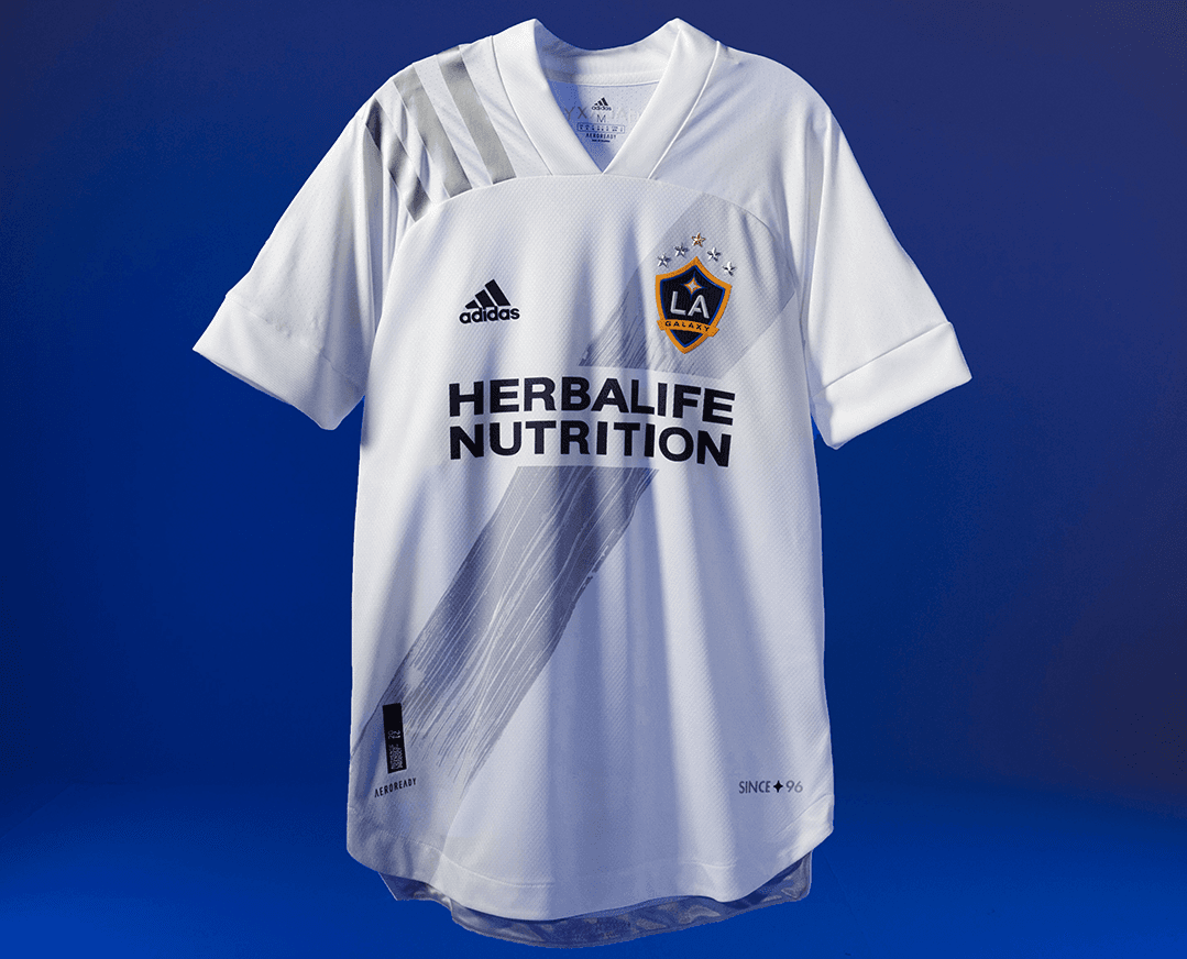  adidas LA Galaxy Home Jersey 2020, Blanco : Ropa