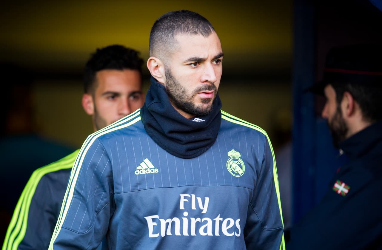 Karim Benzema negó ante la juez haber visto el vídeo de Valbuena