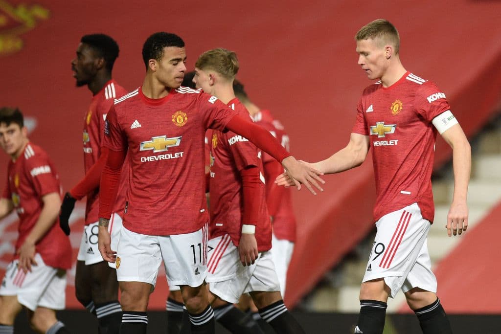Scott McTominay marcó el gol tempranero que puso al Manchester United en la siguiente fase de la competición.