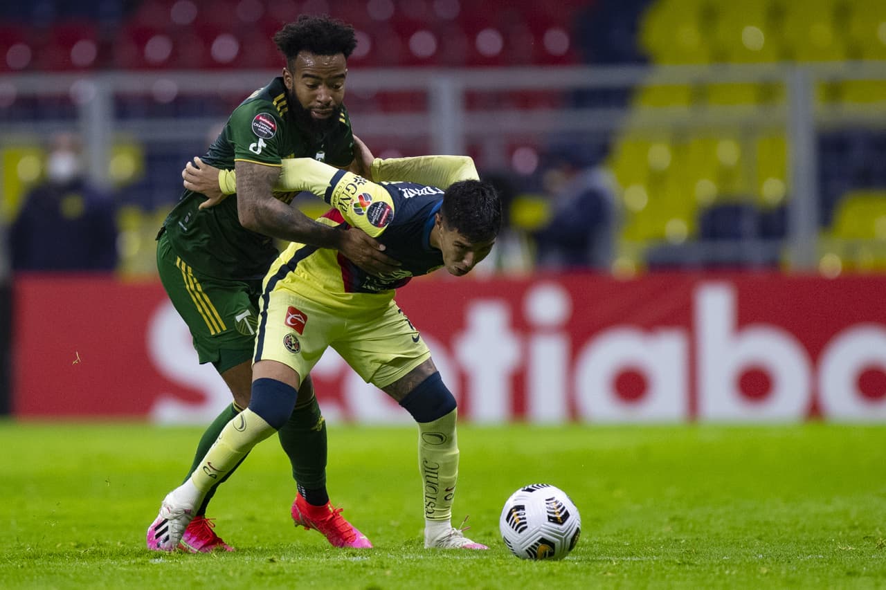 Las anotaciones de Federico Viñas y Leo Suárez, Américas vence 3-1 en casa al Portland Timbers y son el último clasificado a las semifinales de la Concacaf Liga de Campeones.