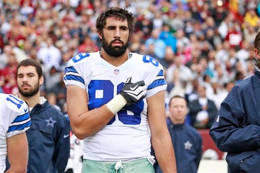 El TE de los Dallas Cowboys entra a su tercer año en la NFL este 2015, checa sus mejores imágenes (AP-NFL).