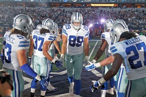 El TE de los Dallas Cowboys entra a su tercer año en la NFL este 2015, checa sus mejores imágenes (AP-NFL).