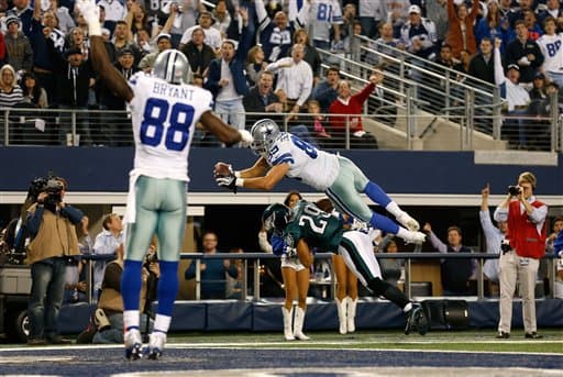 El TE de los Dallas Cowboys entra a su tercer año en la NFL este 2015, checa sus mejores imágenes (AP-NFL).