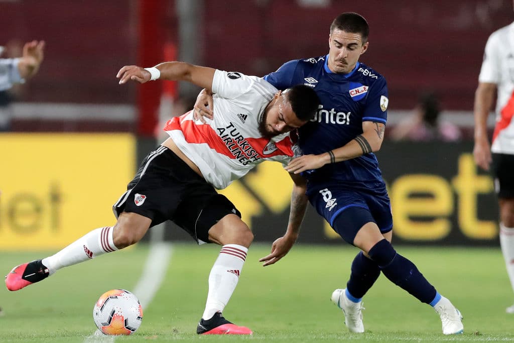 Con goles de Gonzalo Montiel al 67' y Bruno Zuculini al 90+6', River toma una cómoda ventaja en los cuartos de final.
