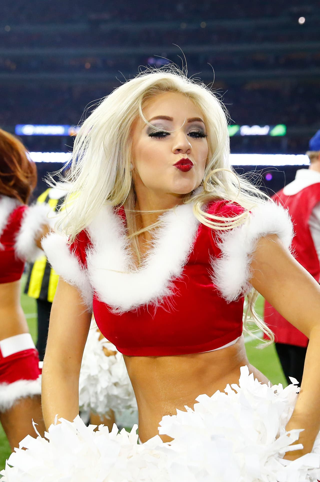 Nada más hermoso que las muñequitas del emparrillado, ¿deseos de Navidad?