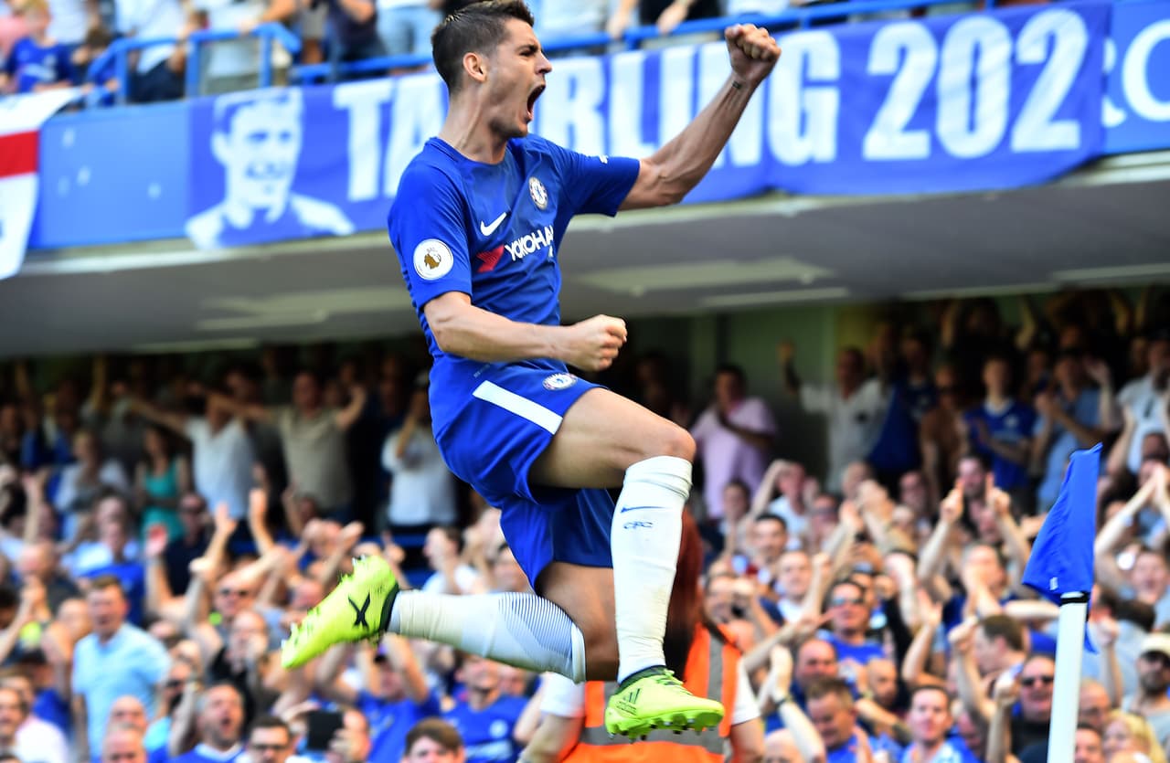 Cesc Fábregas y Morata dan la victoria al Chelsea sobre el Everton