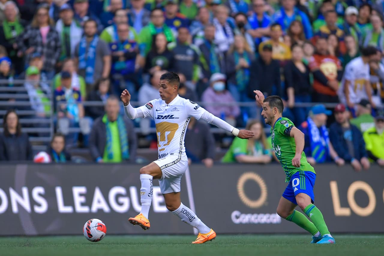 Seattle Sounders fue ampliamente superior a Pumas y se impuso con un doblete de Raúl Ruidíaz y otro tanto de Nicolás Lodeiro.