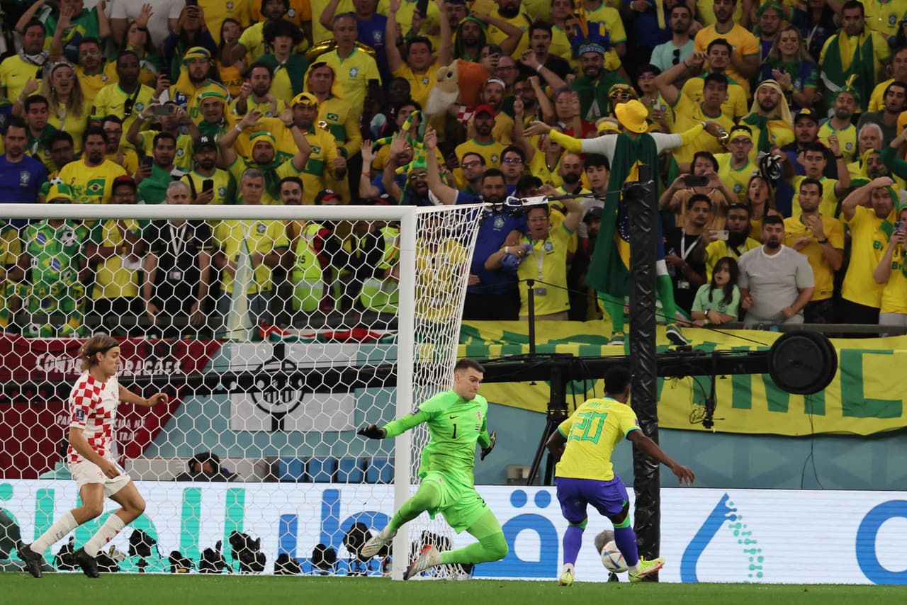 Croacia dio la sorpresa y derrotó 4-2 en penales a Brasil en el Estadio Ciudad de la Educación en los Cuartos de Final del Mundial Qatar 2022.