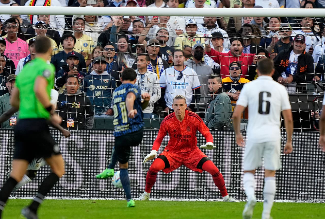 América empató con Real Madrid gracias a los goles de Henry Martín y Álvaro Fidalgo, mientras que Karim Benzema y Eden Hazard anotaron por los merengues en un duelo con mucha intensidad, ambiente y color en el Oracle Park de San Francisco.