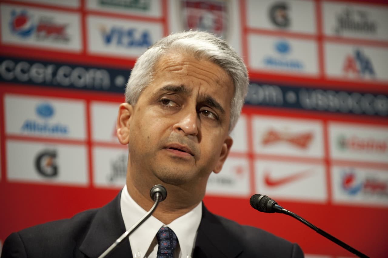 Sunil Gulati, presidente de USSoccer.