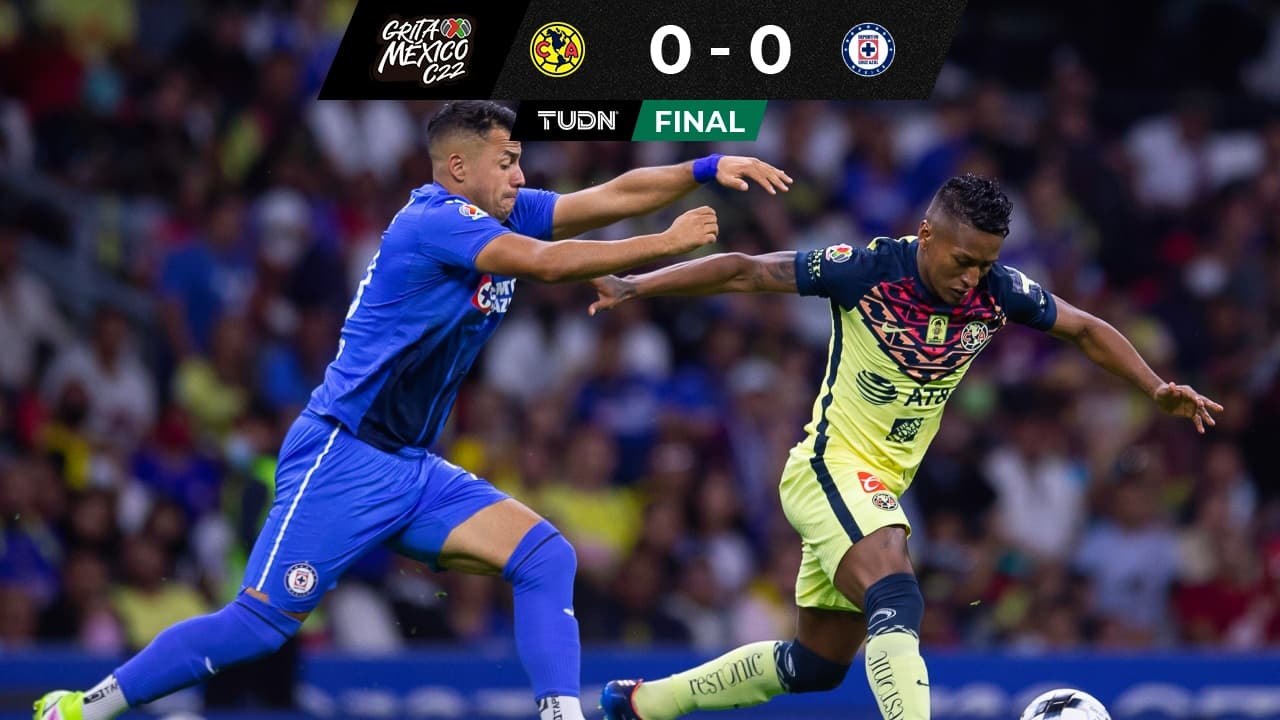 América y Cruz Azul se guardaron los goles en el Estadio Azteca en el cierre del torneo regular del Clausura 2022.