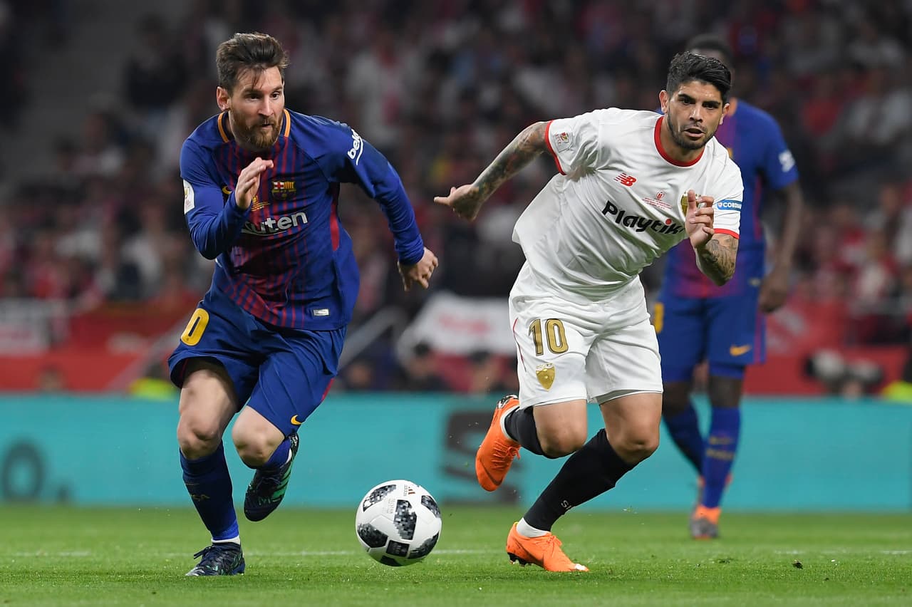 El equipo catalán lució imparable e insaciable contra un Sevilla que nunca encontró cómo controlarlo.