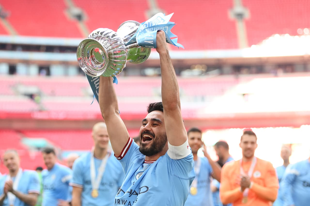 Gündogan, héroe del Manchester City en la FA Cup: "Aún no decido mi futuro"