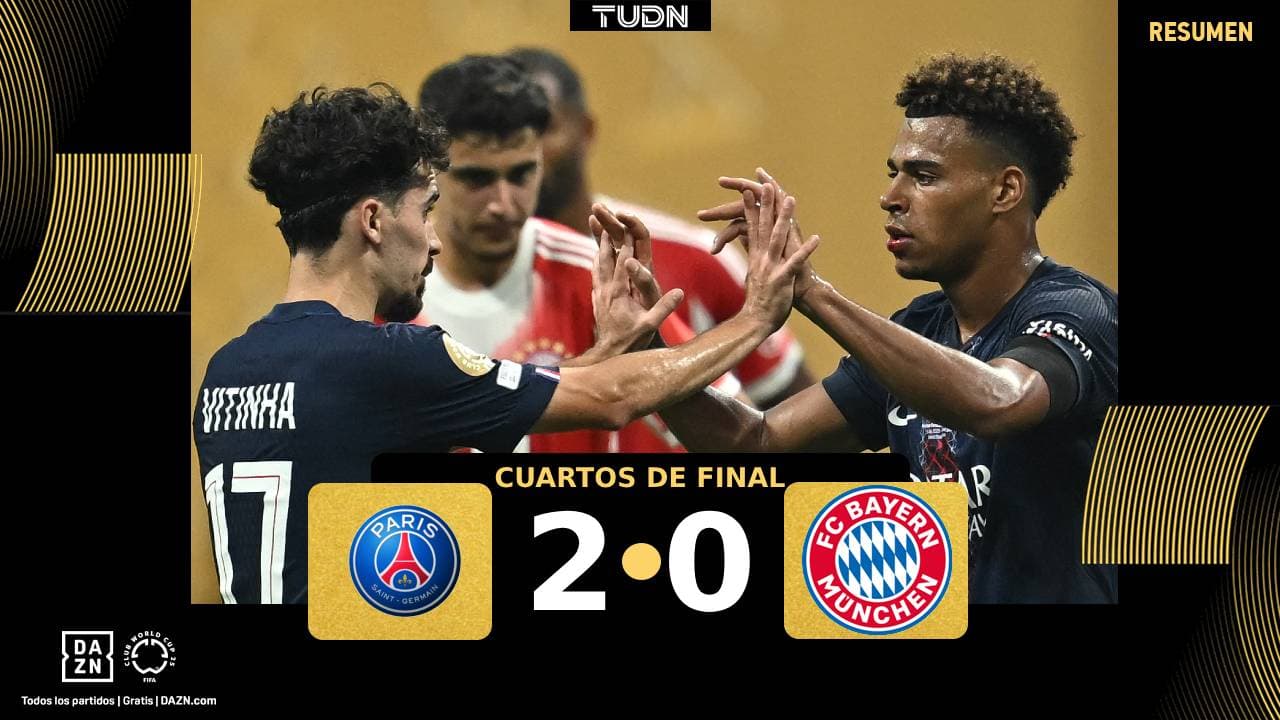 Locura total entre titanes: PSG elimina al Bayern del Mundial
