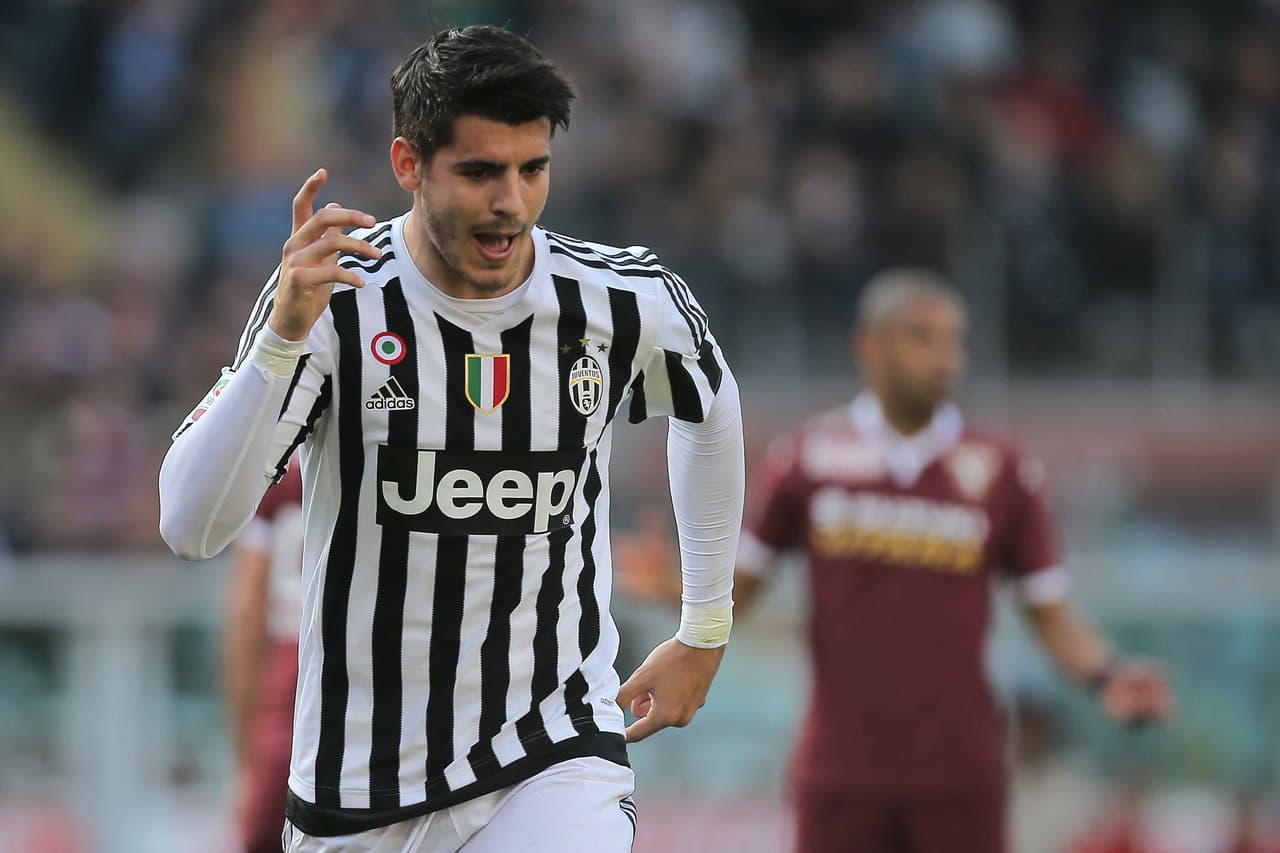 Morata marca un doblete en el triunfo del Juventus ante el Torino