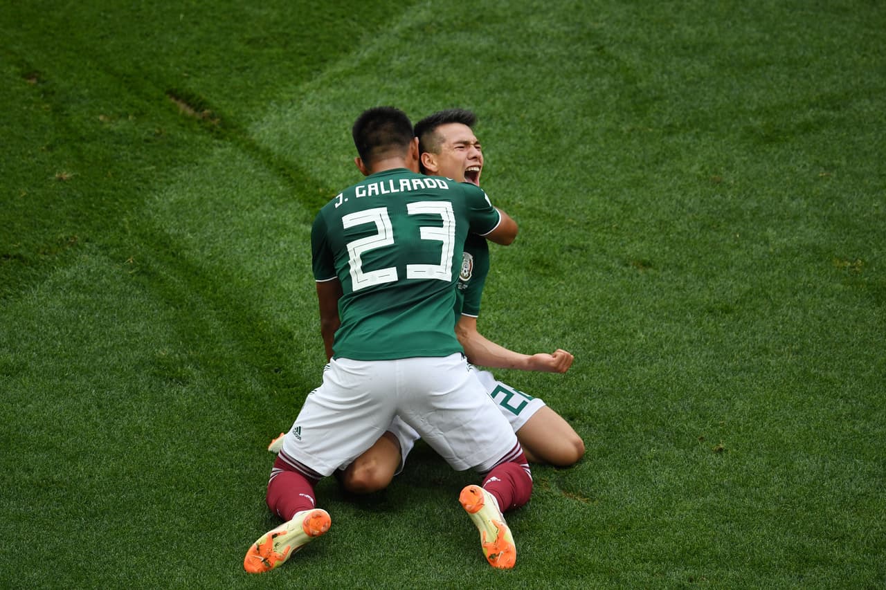 La celebración del triunfo de México 1-0 contra Alemania es un resultado que ilusiona en el Mundial de Rusia 2018.