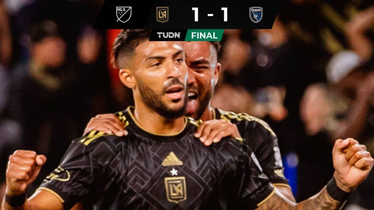 LAFC empata en casa con San Jose Earthquakes y se rezaga en el Oeste