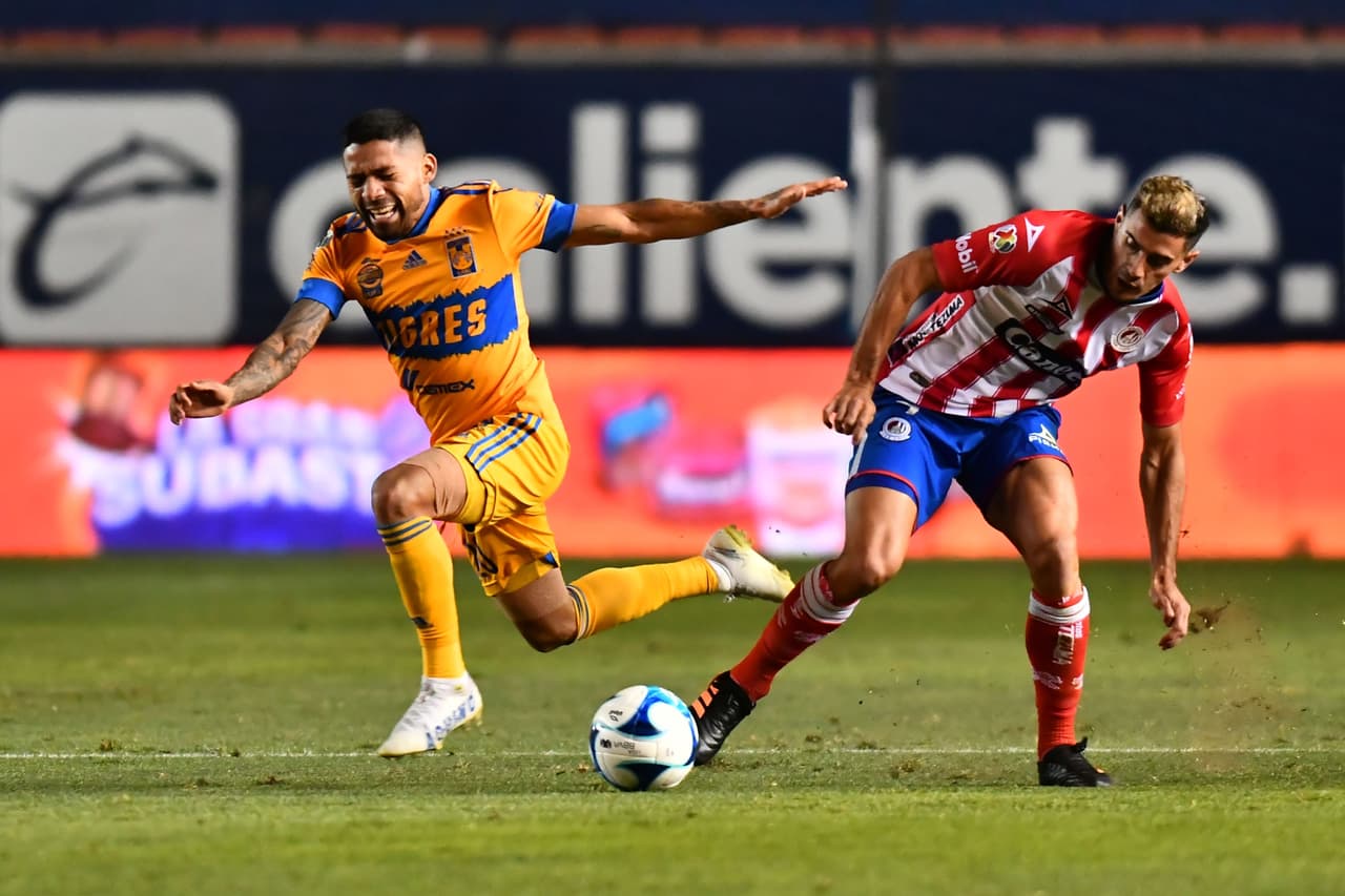 Atlético San Luis y Tigres nos regalan un empate lleno de emociones con un marcador de 2-2. Los potosinos quedan en séptimo lugar y los felinos en el octavo.