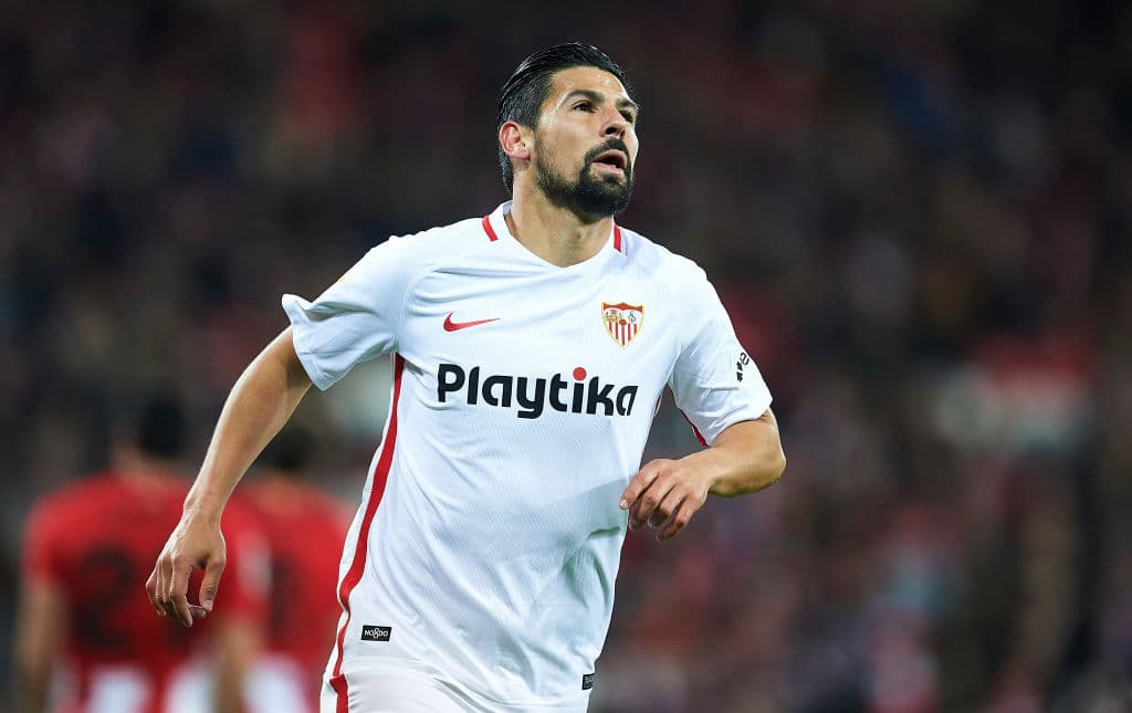 Y fue Nolito quien en el área, tras una serie de rebotes, se avivió para darle ventaja de 1-0 a los sevillanos.
