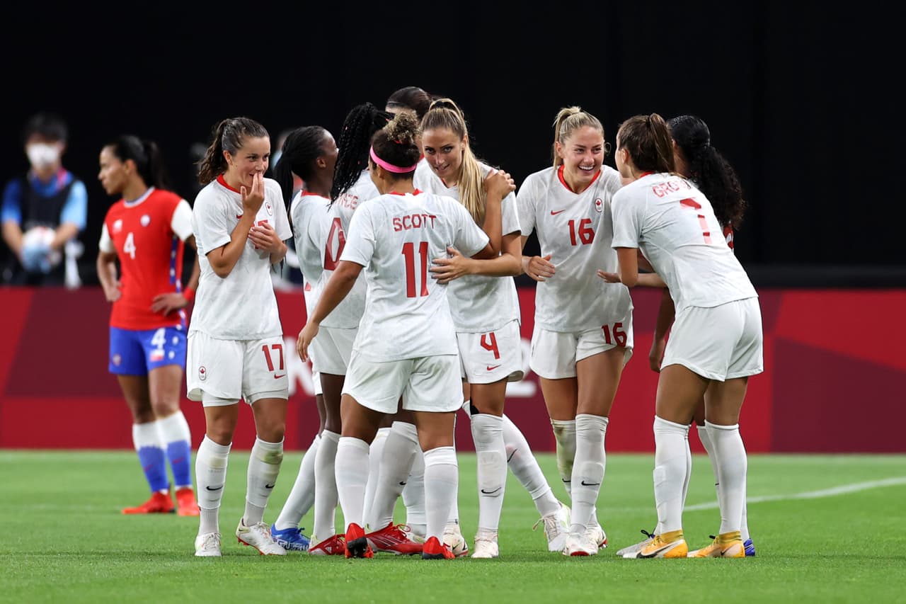 Canadá sufrió pero al final se impuso 2-1 a Chile.
<br>