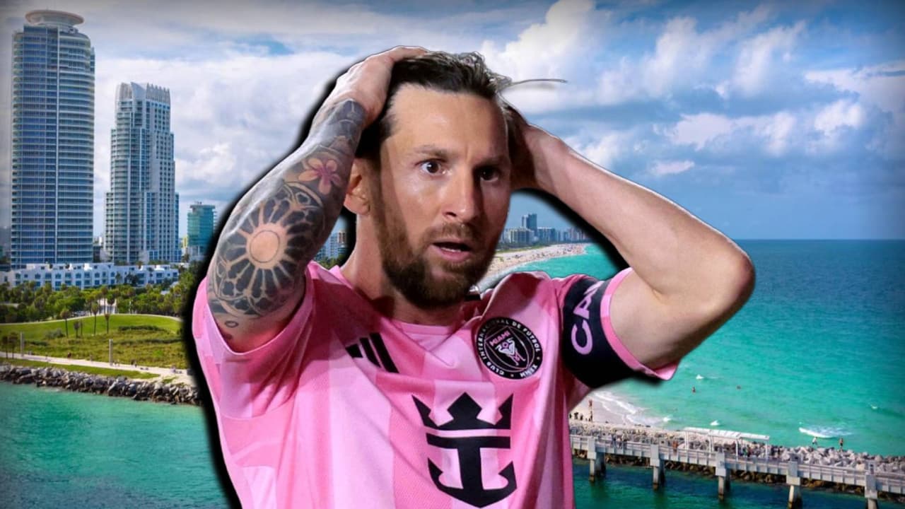 Lionel Messi se cambia el look previo a la Concacaf Champions Cup