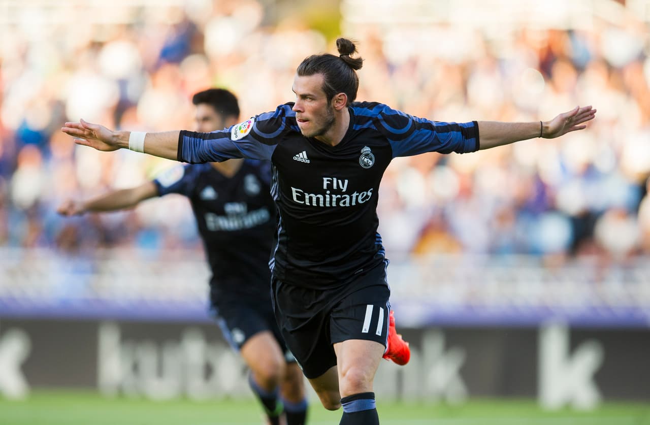 Real Madrid debutó en La Liga goleando a Real Sociedad de la mano de Gareth Bale