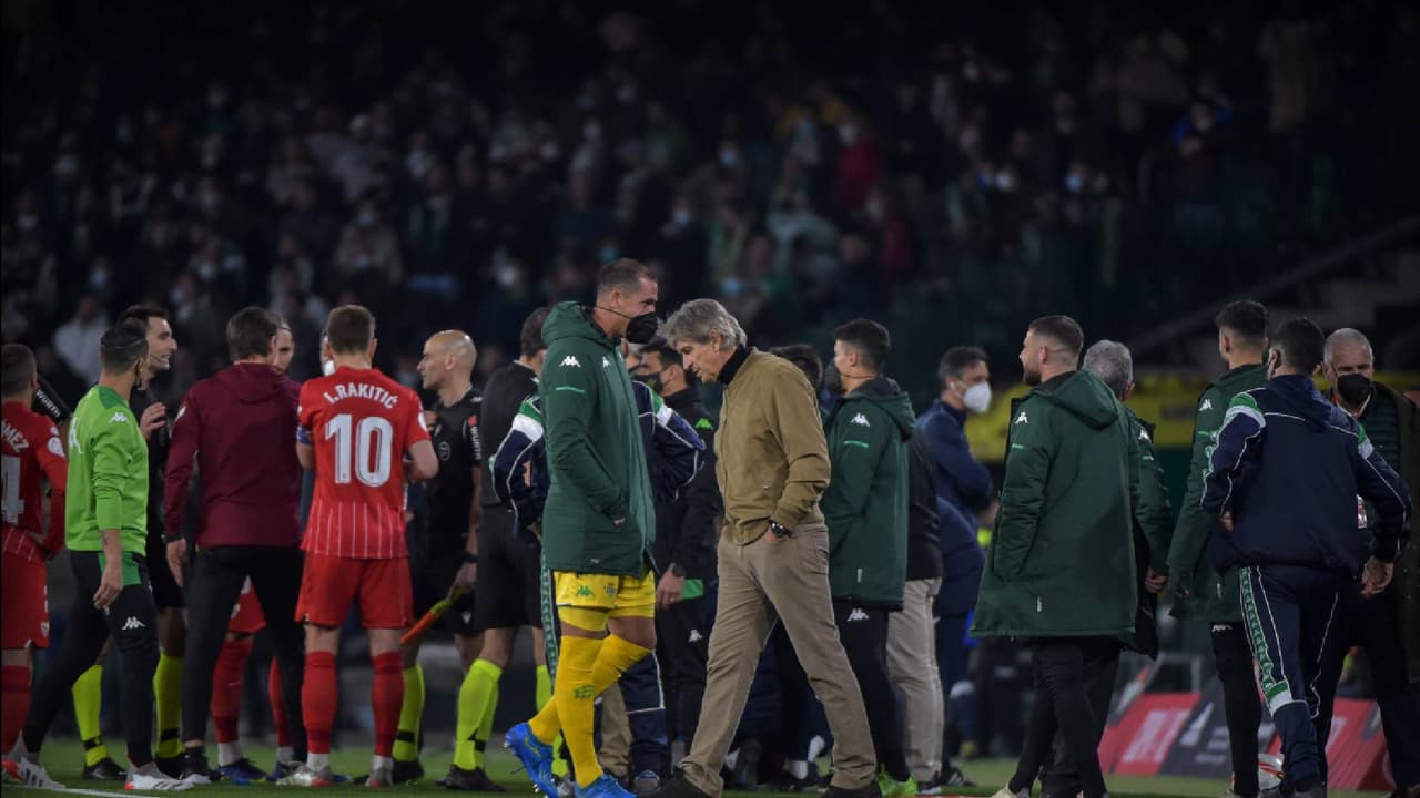 En el pasado derbi sevillano Jordán salió lesionado por un tubo de PVC.
