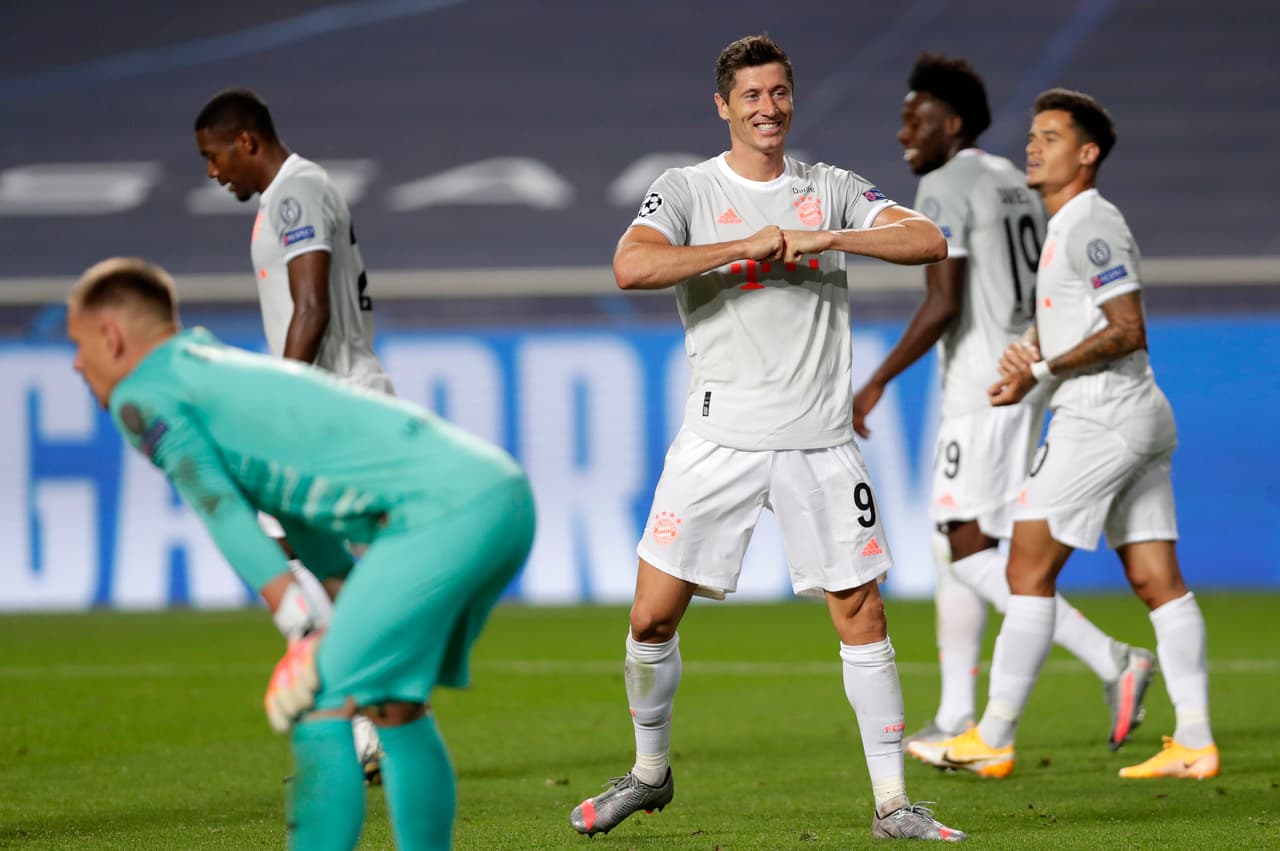 Lewandowski (82’) marcó el sexto y Coutinho (85, 89’) hizo los últimos dos para ‘sepultar’ a los blaugranas.