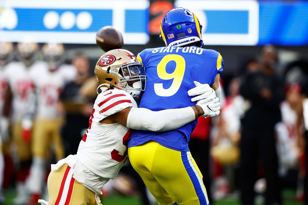 Los San Francisco 49ers se enfrentaron a Los Angeles Rams en la Final de la Conferencia Nacional.