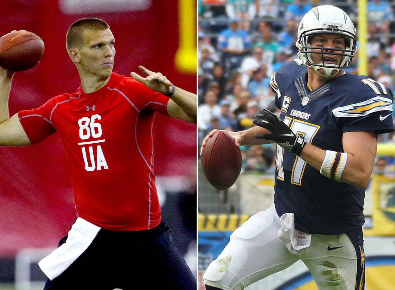 Stephen Rivers, QB, Northwestern State.- Su hermano Philip Rivers fue una selección de primera ronda en el Draft de 2004 (reclutado por los New York Giants y cambiado de inmediato a los San Diego Chargers), y ha jugador 12 campañas con los Chargers.