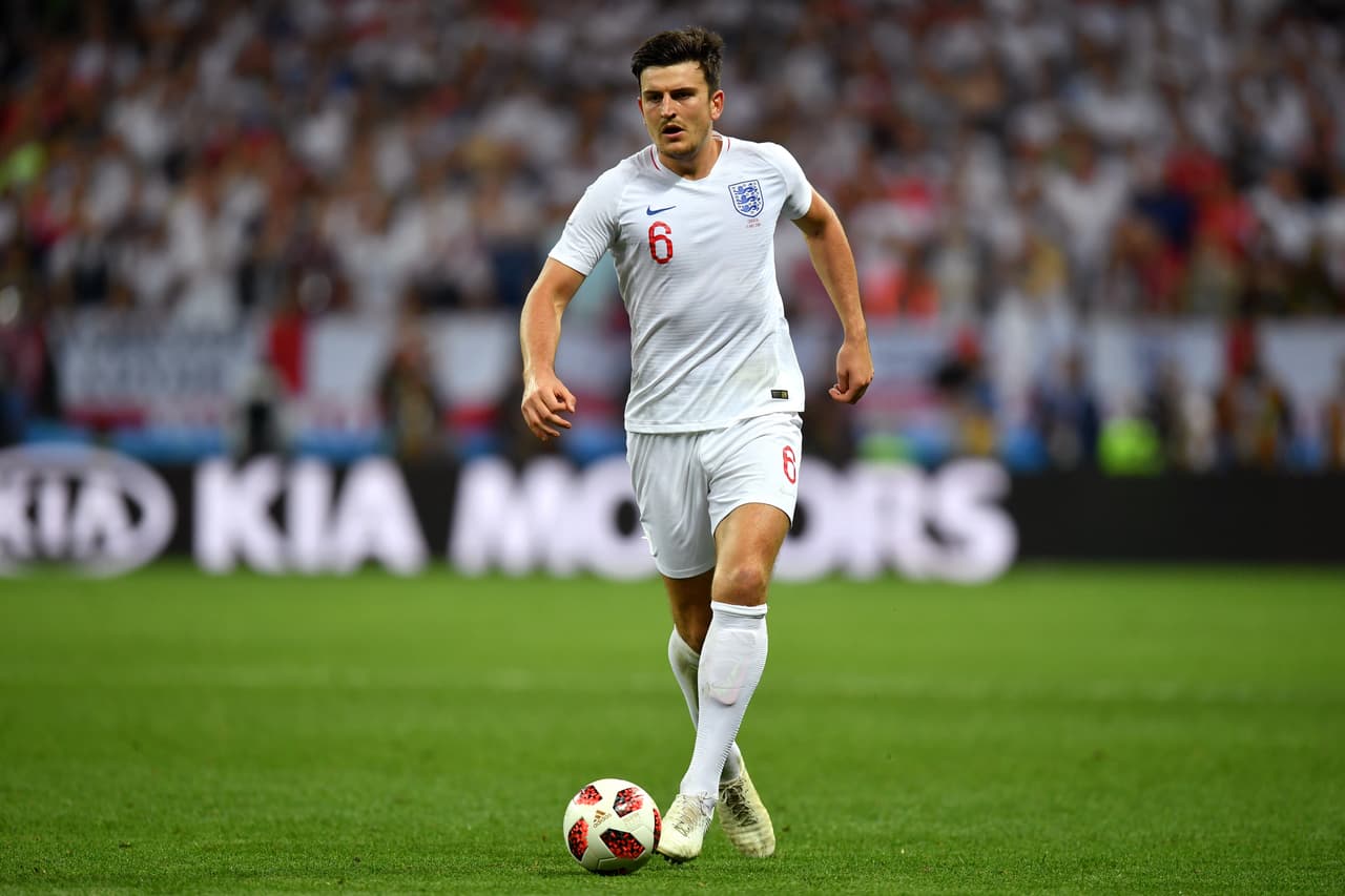 Harry Maguire ha sido de lo mejor en defensa de Inglaterra durante el Mundial, tanto así que el Manchester United lo quiere sacar del Leicester City en este mercado.