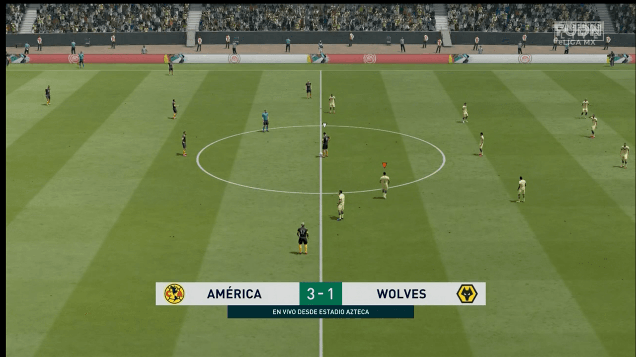 Gio dos Santos condujo al América rumbo a la victoria en el partido de ida efectuado en el Estadio Azteca donde las Águilas vapulearon 5-1 al Wolverhampton de Raúl Jiménez.