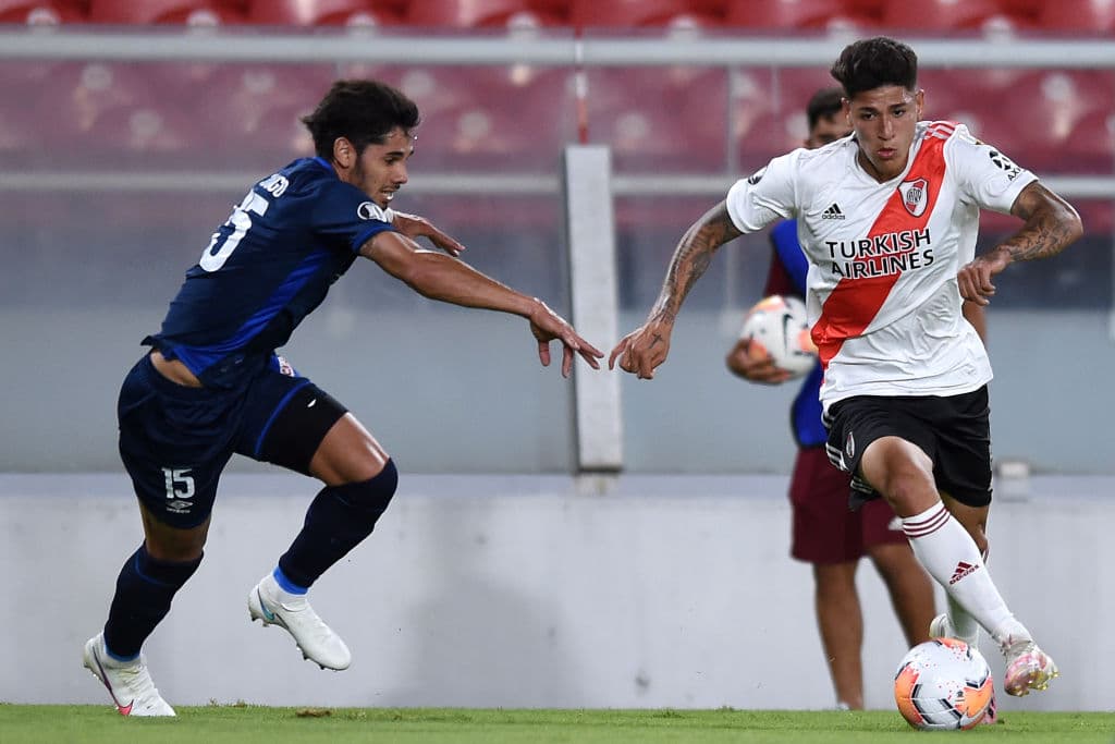 Con goles de Gonzalo Montiel al 67' y Bruno Zuculini al 90+6', River toma una cómoda ventaja en los cuartos de final.