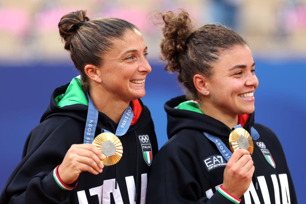 Paolini y Errani, que logra el Golden Slam, ganan el oro de dobles femenil