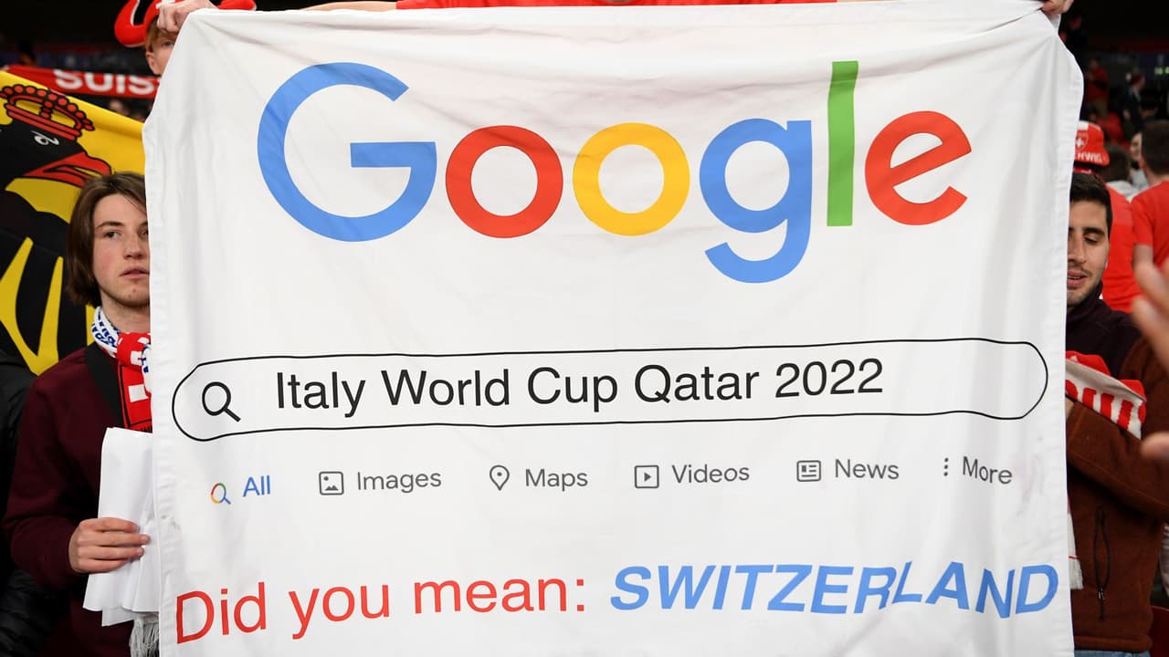 Se burlan de Italia al estilo Google tras no ir al Mundial