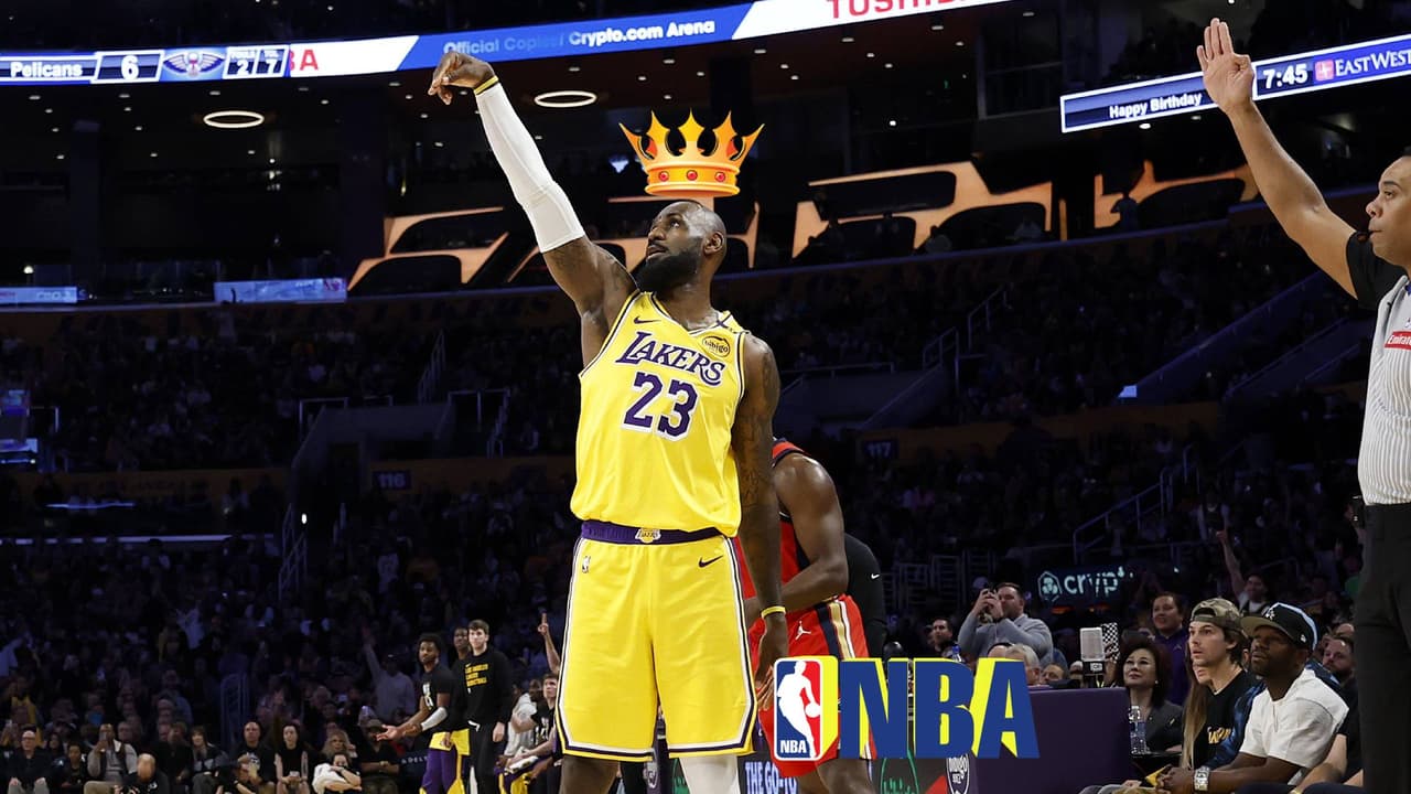 LeBron James, primer jugador en la historia de la NBA en llegar a los 50 mil puntos