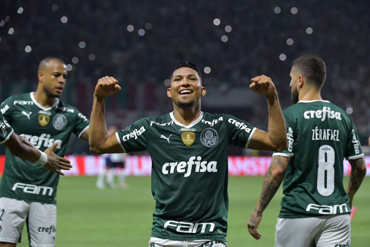 Palmeiras aplastó 5-0 a Cerro Porteño en el Allianz Parque para superar los Octavos de Final con un marcador global de 8-0.