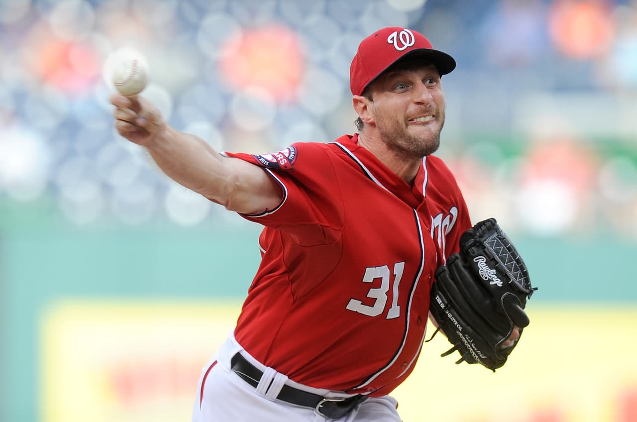 Scherzer coquetea con 2do sin hit, Nationals ganan