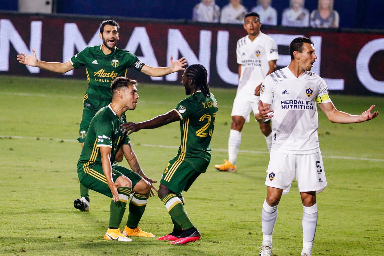 Los Portland Timbers salen al terreno de juego con toda la armería, y vencen al LA Galaxy 6-3 en el Dignity Health Sports Park.