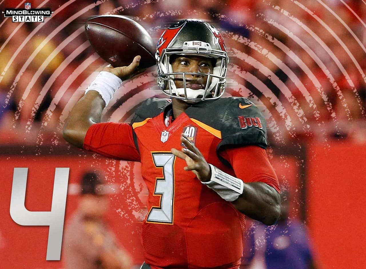 9.- Jameis a marcar un hito.- Jameis Winston lleva cuatro juegos consecutivos sin lanzar intercepción. Desde la campaña de 1950, ningún pasador novato que haya sido seleccionado primero global en el Draft ha ligado cinco partidos sin lanzar intercepción.